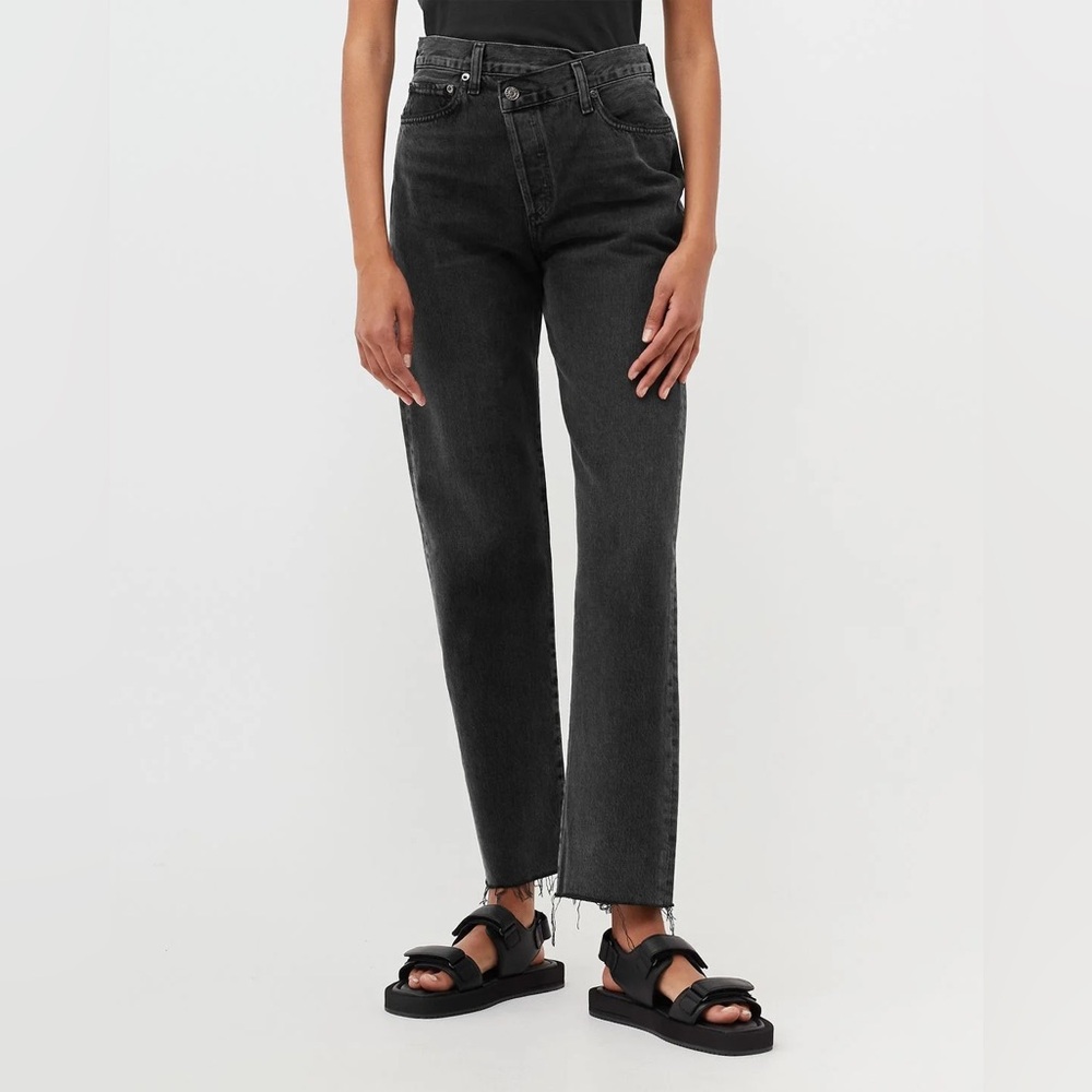 Agolde Charcoal Straight Leg Jeans size 26